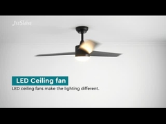 110-240V Plastic Save Energy Ceiling Fan With Lights 6 Speed DC Motor