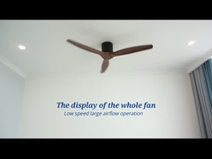 220V 60w Home Decoration Ceiling Fan With Remote Control AC Motor