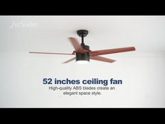 Dc Motor Ceiling Fan With Light Downrod 6-Speed Lower Noise