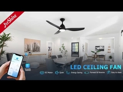 High Airflow Dimmable Led Ceiling Fan With Remote Control Energy Saving