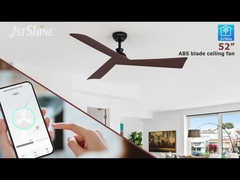 Plastic Ceiling Fan With Remote Control Modern Smart Dc Motor