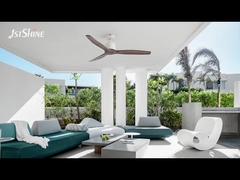 DC Ceiling Fan With Remote Control Solid Wood Blades High-Speed