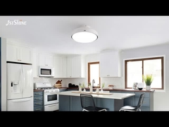 18-Inch Bladeless Ceiling Fan with Light – DC Motor, Low-Profile Design for Bedrooms