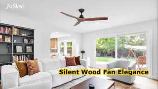 1stshine Wood Ceiling Fan Whisper Quiet