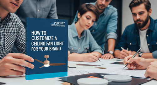 Latest company news about How to Customize a Ceiling Fan Light for Your Brand
