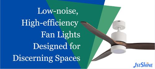 Latest company news about Why Low-Noise, High-Efficiency Ceiling Fan Lights Are the New Standard