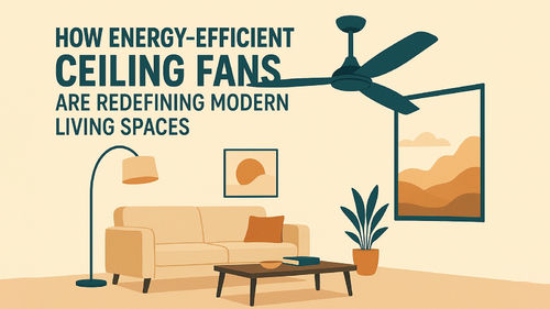 Latest company news about How Energy-Efficient Ceiling Fans Are Redefining Modern Living Spaces