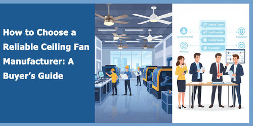 Latest company blog about How to Choose a Reliable Ceiling Fan Manufacturer: A Buyer’s Guide