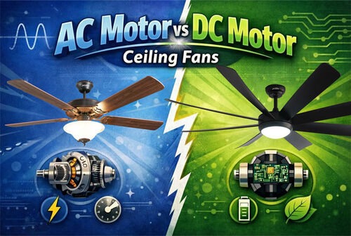 Latest company news about AC Motor vs DC Motor Ceiling Fans