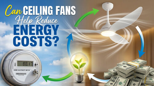 Latest company news about Can Ceiling Fans Help Reduce Energy Costs?