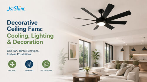 Latest company news about Decorative Ceiling Fans: Cooling, Lighting, and Aesthetic Benefits for Home and Commercial Spaces