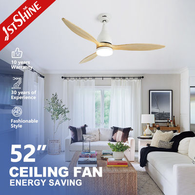 Good price Led Ceiling Fan With Remote Control Solid Wood Blade 3 Speeds Reversible Ac Motor ,decorative fan online