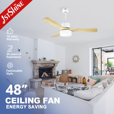 Good price Dimmable LED Solid Wood Ceiling Fan With Light 3 Speed Choice online