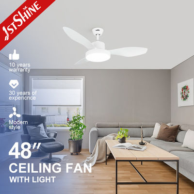 Good price 18 Watt LED Light Plastic Ceiling Fan Silent With Remote Control online
