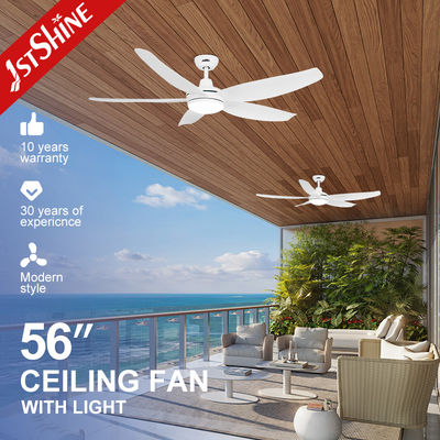 Good price 1/ 4 / 8 Hours Timming Plastic Blade LED Ceiling Fan With Remote Smart App Control online