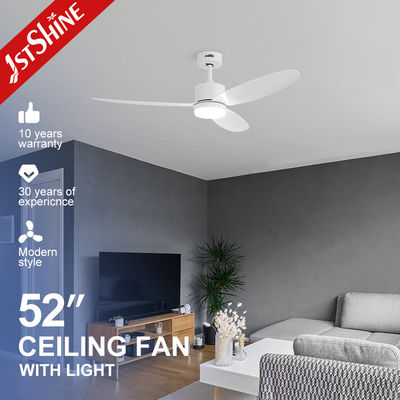 Good price White Ceiling Fan With Light Dimmable Quiet High Speed Remote Control online