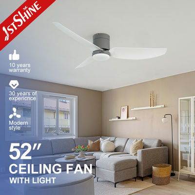 Good price Low Profile Decorative Flush Mount Ceiling Fan With LED Light And Remote Control online