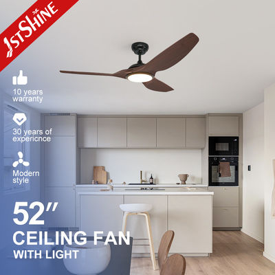 Good price Wood Grain ABS Blades Ceiling Fan With Remote Control and LED Light online