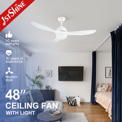 Good price 48 Inch Modern Indoor Ceiling Fan With 3 CLR Brightness LED Light online