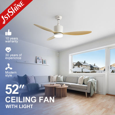 Good price Plastic Blade Downrod Mount Indoor Dimmable LED Ceiling Fan Light For Low Ceiling online