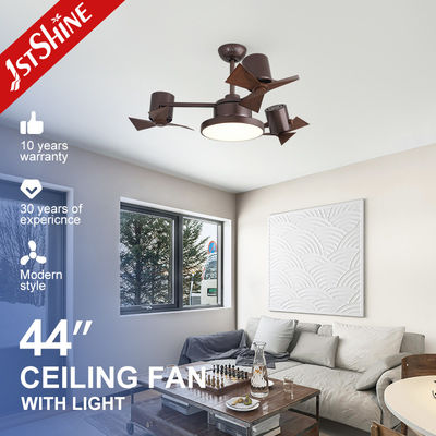 Good price Indoor Vintage Small 44in Plastic Ceiling Fan With 3 Colors LED Light online