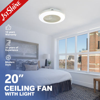 Good price Smart App Control 20 Inch Flush Mount LED Ceiling Fan For Bedroom online