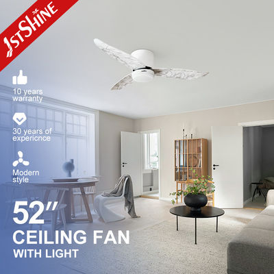 Good price 3 ABS Blades Decorative Low Floor Flush Mount Ceiling Fan With Light online