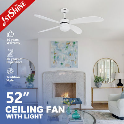 Good price 230V Plywood Blade LED Ceiling Fan With 6 Speeds Remote Control online