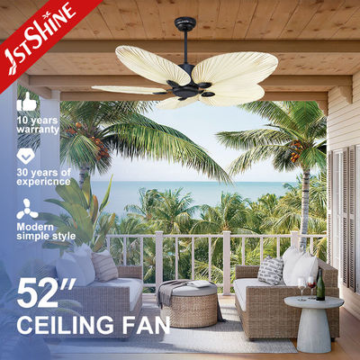 Good price 1stshine Decorative Ceiling Fan Villa Exotic Malaysia 5 Palm Blades online