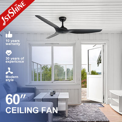 Good price 60” Matte Black Smart Ceiling Fan Sleek Design Quiet Power Smart Control online