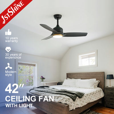 Good price 42-Inch Matte Black DC Ceiling Fan with Gold Accent LED Light and Remote Control online
