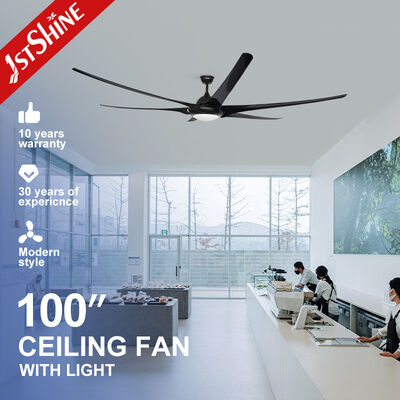 Good price 100-Inch Energy-Efficient DC Ceiling Fan with LED Light for Commercial Spaces online