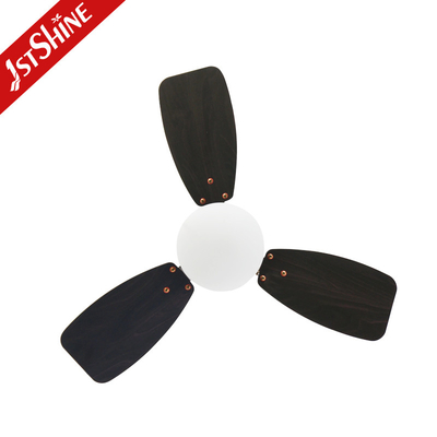 Ac Copper Motor 3 Mdf Blades Modern Small Ceiling Fans With Pull Chain