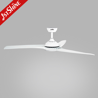 Remote Control Plastic Dimmable LED Ceiling Fan Color Changing Lighting
