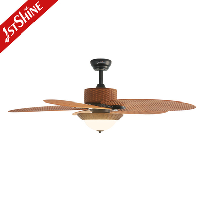 Low Noise 5 Blades Energy Saving Ceiling Fan With Led Light Large Airflow