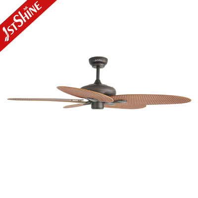 Large Airflow Low Noise 5 Blades Led Energy Saving Ceiling Fan With Remote Control
