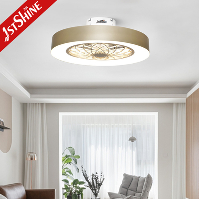 20 Inch Flush Mount Bedroom Ceiling Fan With Smart App Control