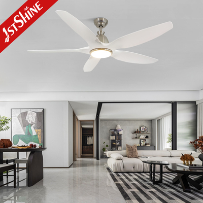Decorative 60 Inches Plastic 5 Blades Ceiling Fan With 5 Speed Remote Control