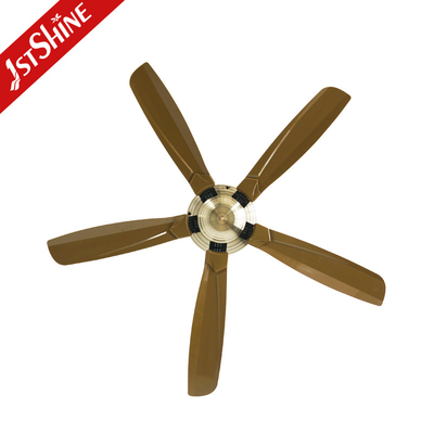 57 Inch Farmhouse Low Profile Dc Motor Ceiling Fan With Remote Control
