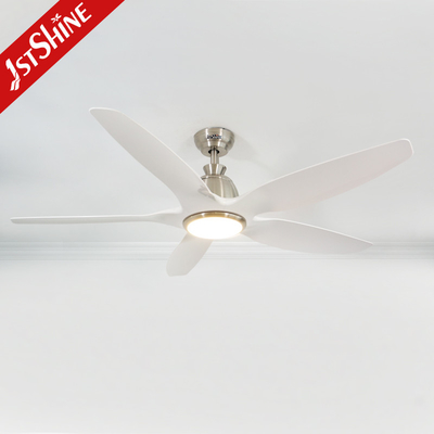 Decorative 60 Inches Plastic 5 Blades Ceiling Fan With 5 Speed Remote Control