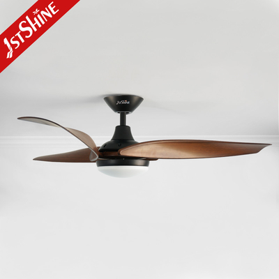 High RPM Large Airflow Plastic Dimmable Ceiling Fan Light With Remote Control