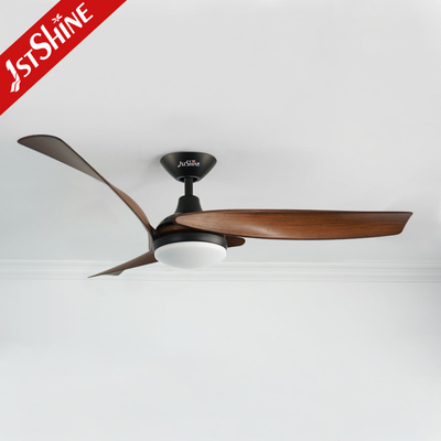 High RPM Large Airflow Plastic Dimmable Ceiling Fan Light With Remote Control