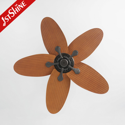 Large Airflow Low Noise 5 Blades Led Energy Saving Ceiling Fan With Remote Control