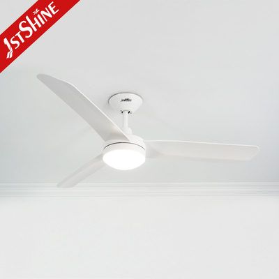 3 Blades 3 Speed Reversible Remote Control Modern Ceiling Fan For Bedroom