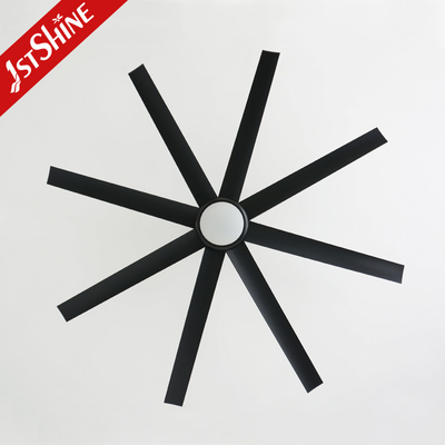 5 Speed Reversible DC Motor Ceiling Fans With Lights And Remote 64 Inch