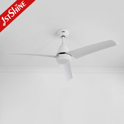 5 Speed 35W Modern 52 Inch Ceiling Fan With Light Remote Control