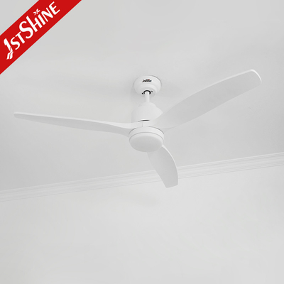 Low Profile DC110V Dimmable LED Ceiling Fan Reversible Quiet DC Motor