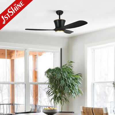 6 Speeds Smart Timing Quiet DC Motor 52 Inch Ceiling Fans With 3 Reversible Blades