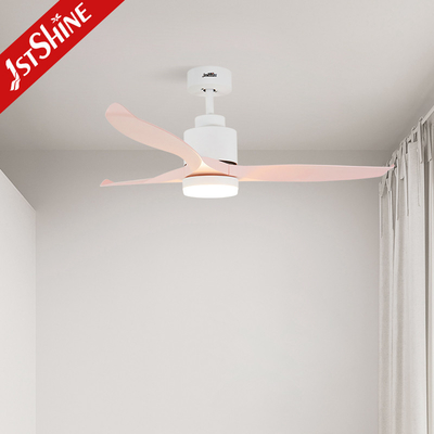 52'' Plastic LED Ceiling Fan With DC Motor And Dimming Lights
