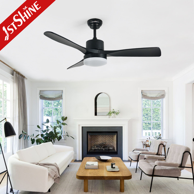Adjustable Speed Remote Control Ceiling Fan , Quiet Energy Saving LED Ceiling Fan